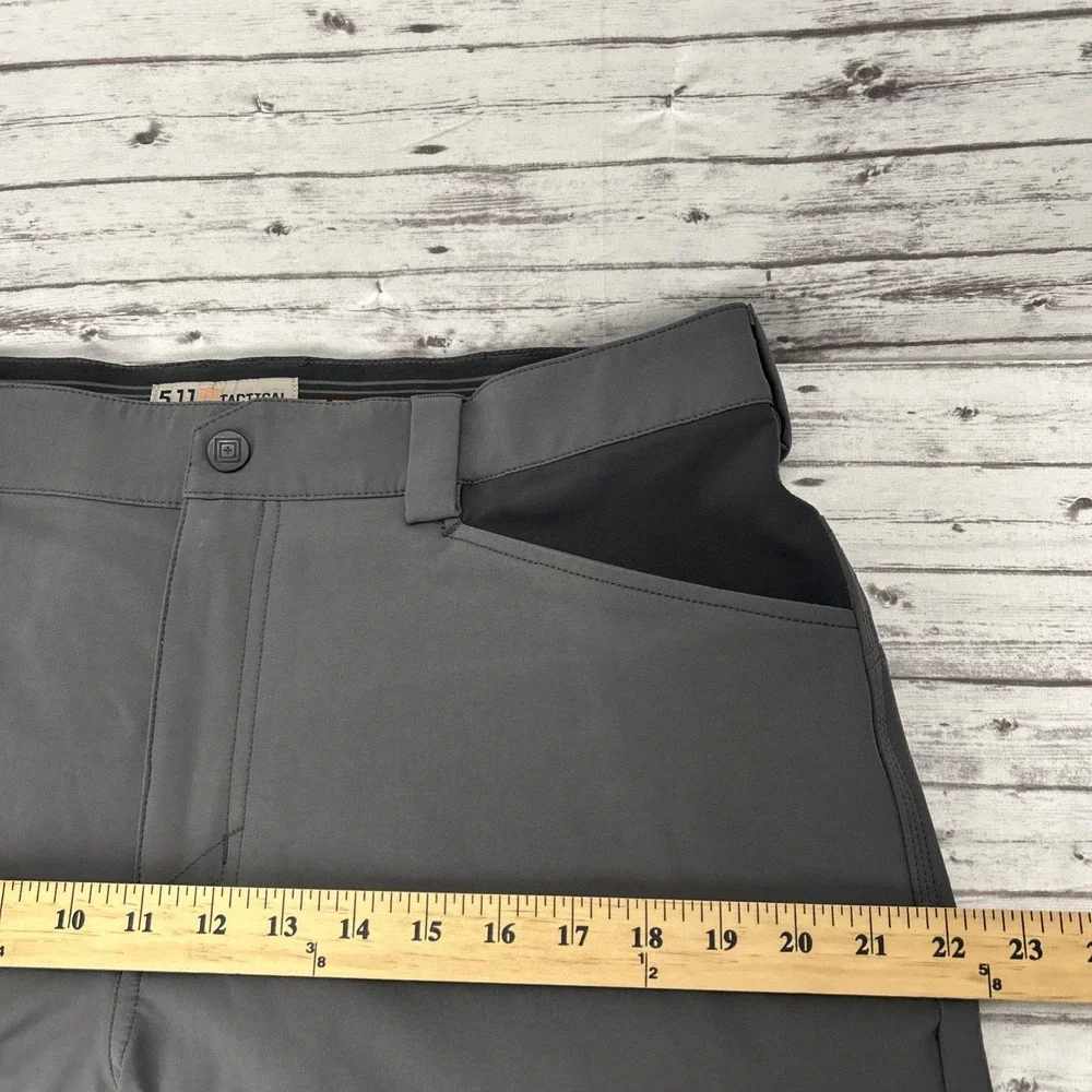 5.11 Tactical Bravo Pants Fits 36X33 Gray Performance Stretch Chino Tech